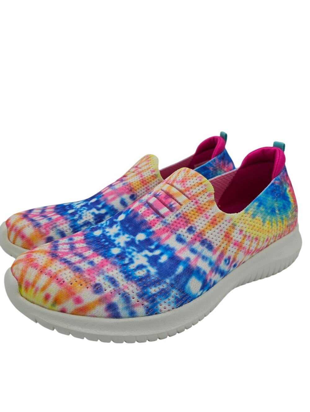 Skechers #13106 Multicolor Tie Dye Slip-On Sneakers